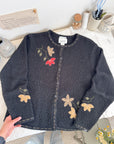 The Fall Floral Cardigan (M)