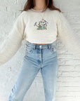 The Watering Can Textured Sweater (XL)