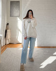 The Watering Can Textured Sweater (XL)