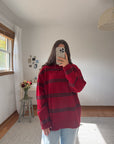 The Apple Jam Polo Striped Sweater (XL)