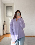 The Lavender Haze Speckled Sweater (L)