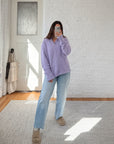 The Lavender Haze Speckled Sweater (L)