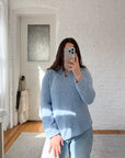 The Sky Blue Speckled Sweater (M)