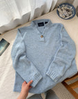 The Sky Blue Speckled Sweater (M)