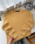 The Sunshine Ribbed Sweater (L)