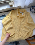 The Lemonade Button Snap Cardigan (XL)