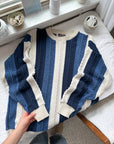 The Blue Striped Sweater (L)