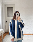 The Blue Striped Sweater (L)