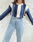The Blue Striped Sweater (L)