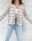 The Colorful Zig Zag Sweater (M)