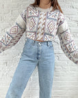 The Abstract Pastel Sweater (XLT)