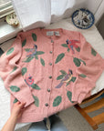 The Pink Birdie Cardigan (L)