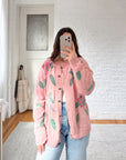 The Pink Birdie Cardigan (L)