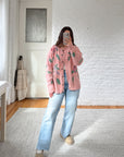 The Pink Birdie Cardigan (L)