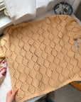The Creamsicle Floral Cardigan (L)
