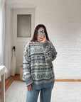 The Pastel Coogi Style Sweater (XL)