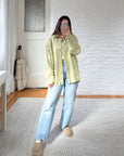 The Matcha Linen Button Up (XL)
