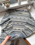 The Pastel Coogi Style Sweater (XL)