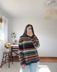 The Harvest Striped Sweater (M)