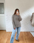 The Hazelnut Cable Knit (L)