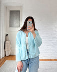 The Mermaid Boxy Button Up (M)