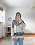 The Granola Nordic Sweater (L)