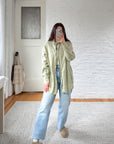 The Sage Linen Button Up (M)