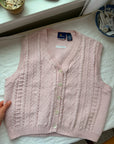 The Pale Pink Sweater Vest (M)