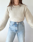 The Misty Morning Dotted Sweater (L)