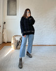 The Coffehouse V Neck Sweater (L)