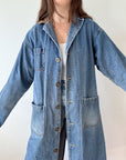 The Denim Barn Trench Coat (M)
