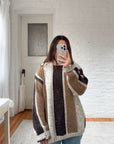 The Brewed Coffee Striped Sweater (L)