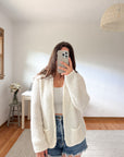 The Marshmallow Cardigan (M)
