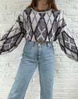 The Abstract Argyle Sweater (XL)