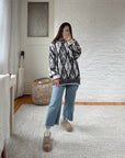 The Abstract Argyle Sweater (XL)