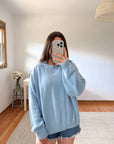 The Baby Blue Basic Sweater (XL)