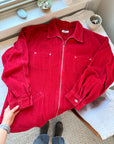 The Honey Crisp Corduroy Zip Up (L)