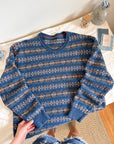 The Blue Fisherman Sweater (L)
