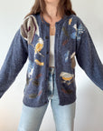 The Birdhouse Cardigan (L)