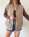 The Cozy Reversible Vest (XL)