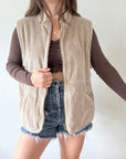 The Cozy Reversible Vest (XL)