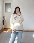 The Textured Fish Sweater (L)