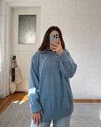The Clear Sky Checkered Sweater (XL)