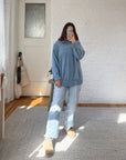 The Clear Sky Checkered Sweater (XL)