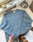 The Clear Sky Checkered Sweater (XL)