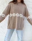The Daisy Mock Neck Sweater (XL)