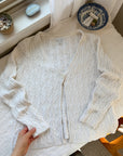 The Beachy One Button Cardigan (M)