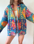 The Rainbow Fish Tapestry Jacket (L)