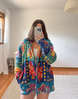The Rainbow Fish Tapestry Jacket (L)