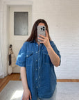 The Short Sleeve Western Button Up (S)